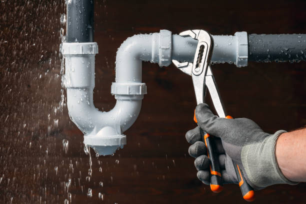 Professional Leak Detection technician working in Oak Park, MN